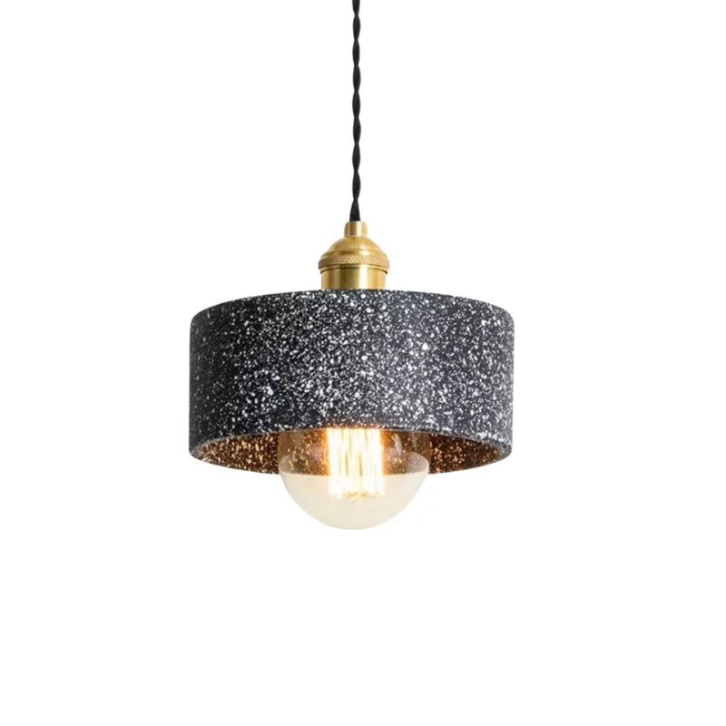 Suspension en Béton Style Industriel Chic – Lampe de Plafond Contemporaine