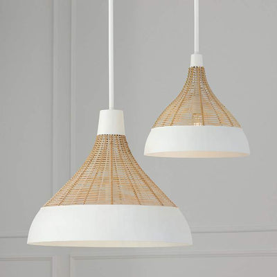 Matte White Pendant Light