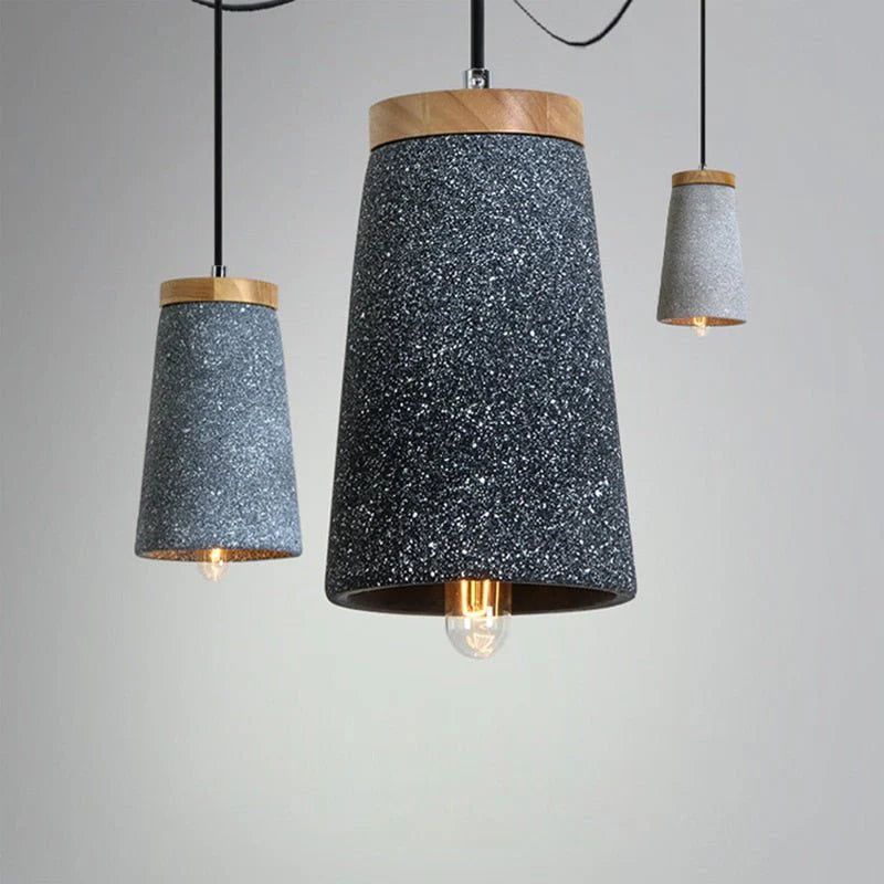 Suspension en Ciment Moderne ConcreteGlow – Alliance du Charme Industriel et du Design Minimaliste