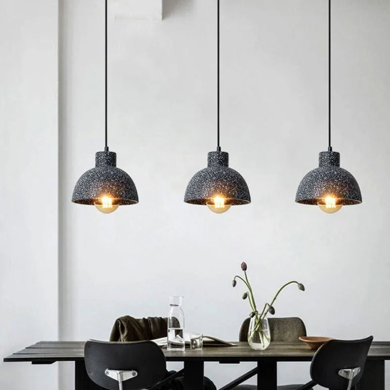 Suspension en Béton Style Industriel Chic – Lampe de Plafond Contemporaine
